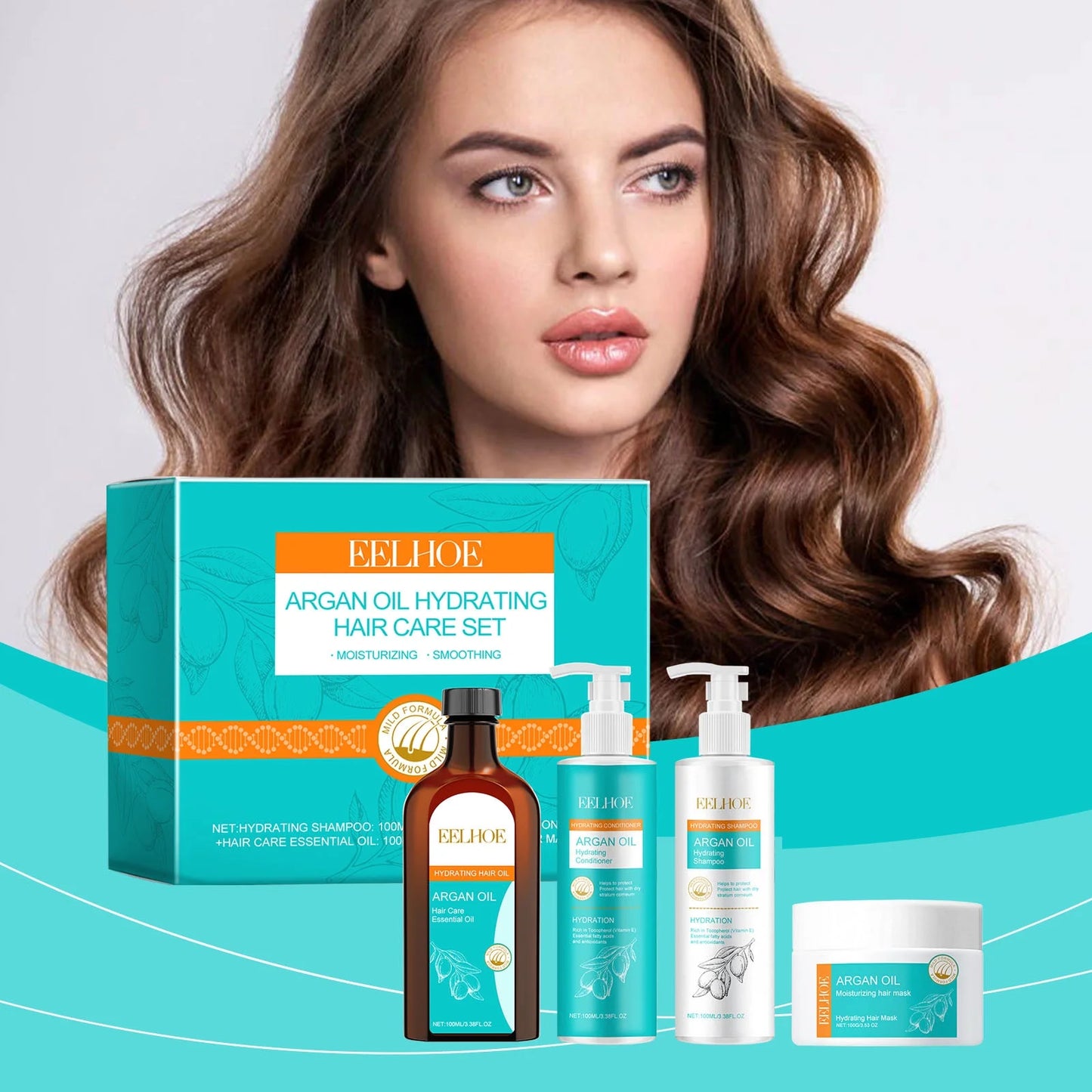 Eelhoe - Argan Oil Hydrating Hair Care Set (Original)